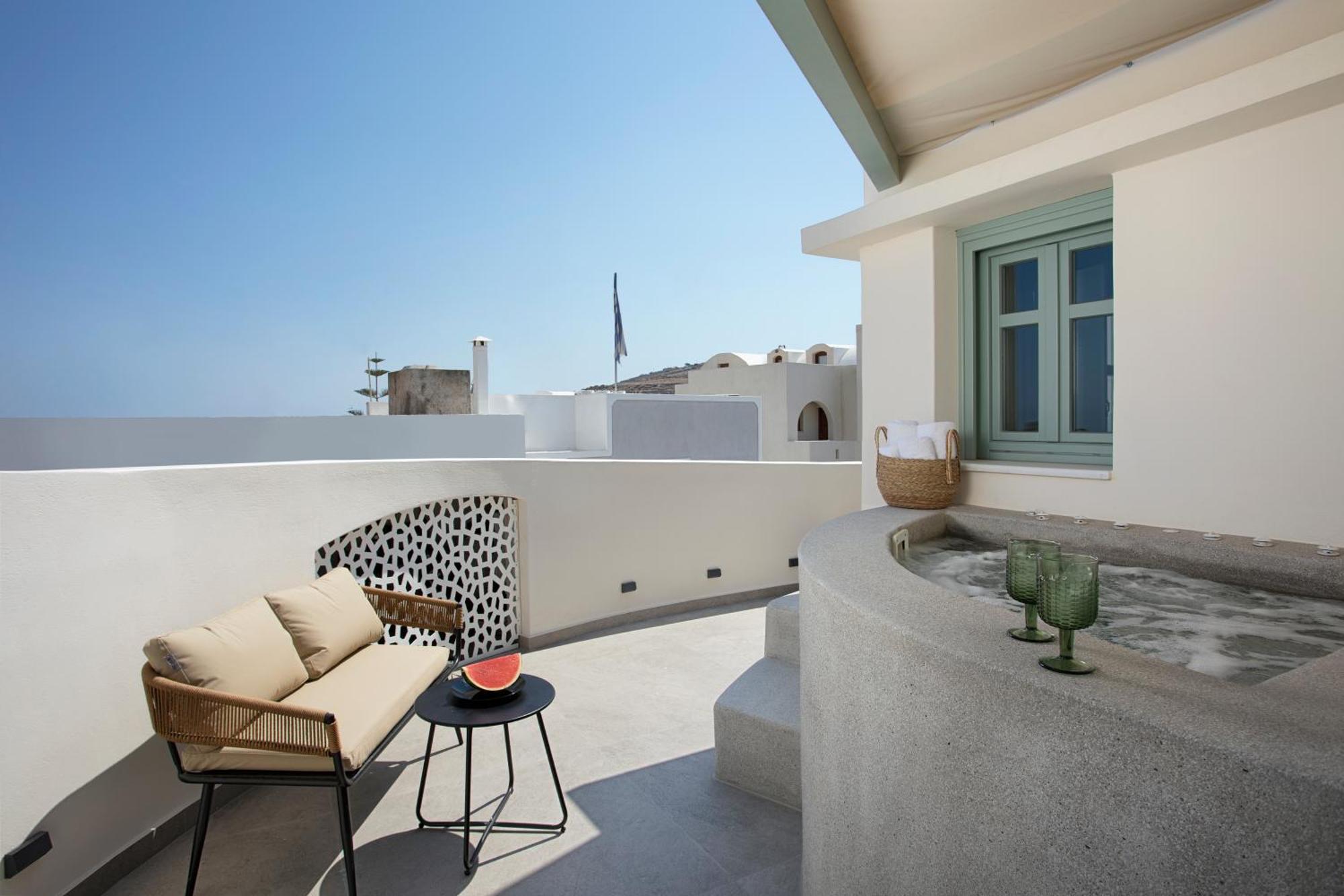 New Villa Katerina - 6 Villas & 6 Private Jacuzzi Emporio  외부 사진